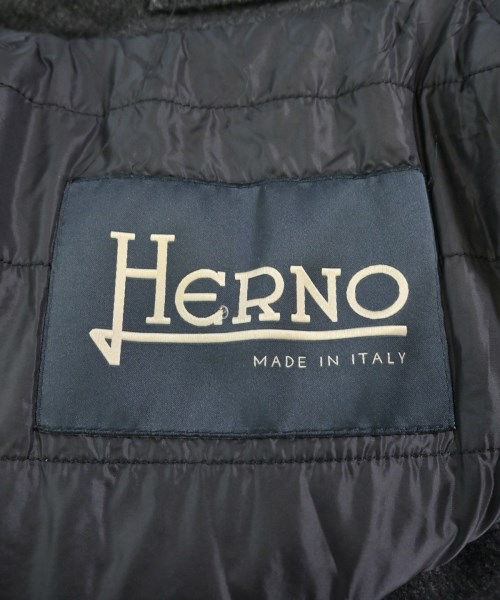HERNO（ヘルノ）ステンカラーコート グレー サイズ:44(S位) メンズ/2200645565010