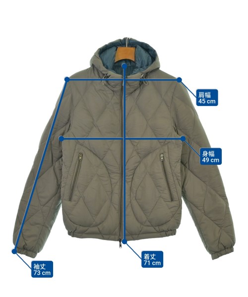 HERNO（ヘルノ）ダウンジャケット/ダウンベスト グレー サイズ:46(M位) メンズ/2200646822044