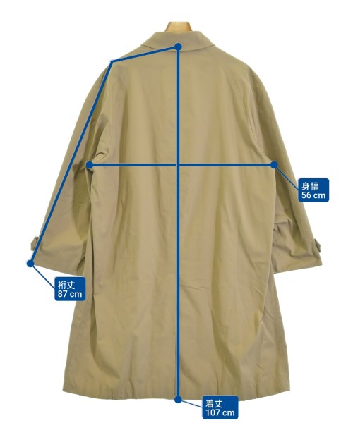 HERNO（ヘルノ）ステンカラーコート ベージュ サイズ:54(XXL位) メンズ/2200647237083