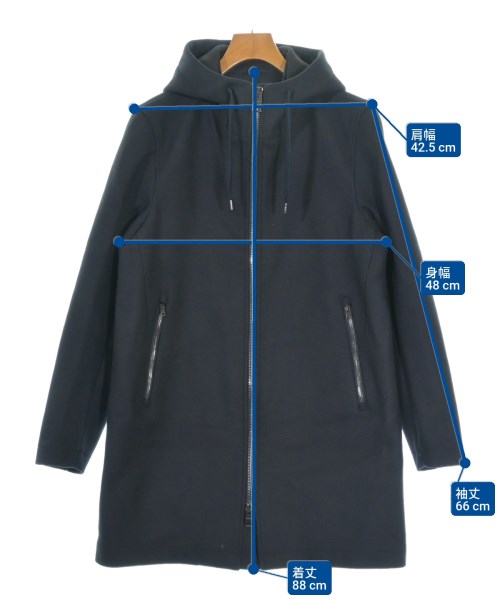 HERNO（ヘルノ）コート 紺 サイズ:46(M位) メンズ/2200640996017