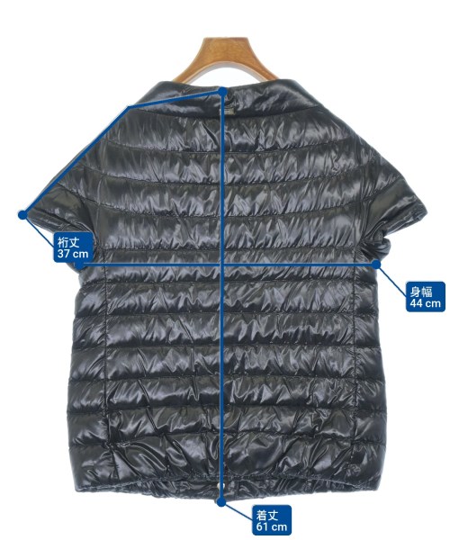 HERNO（ヘルノ）ダウンジャケット/ダウンベスト 黒 サイズ:40(M位) レディース/2200649774012