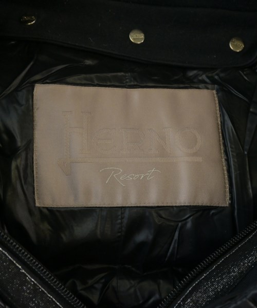 HERNO（ヘルノ）ダウンコート 黒 サイズ:42(M位) レディース/2200650979017