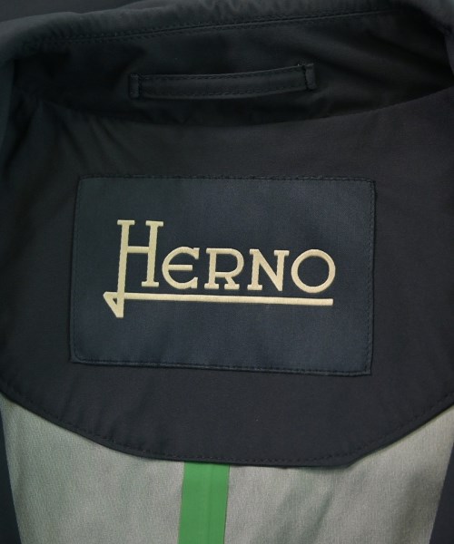 HERNO（ヘルノ）ステンカラーコート 紺 サイズ:46(M位) メンズ/2200651242011