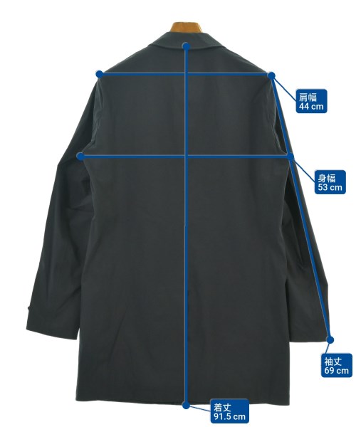 HERNO（ヘルノ）ステンカラーコート 紺 サイズ:46(M位) メンズ/2200651242011