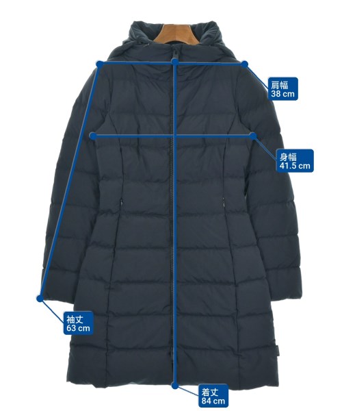 HERNO（ヘルノ）ダウンコート 紺 サイズ:40(M位) レディース/2200616424070