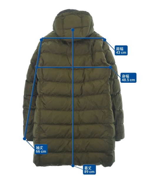 HERNO（ヘルノ）ダウンコート カーキ サイズ:48(L位) メンズ/2200653448107