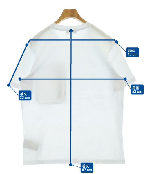 HERNO（ヘルノ）Tシャツ・カットソー 白 サイズ:L メンズ/2200645512076