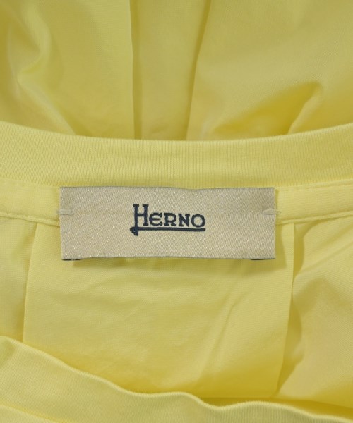 HERNO（ヘルノ）Tシャツ・カットソー 黄 サイズ:42(M位) レディース/2200705768016