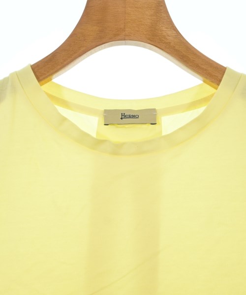 HERNO（ヘルノ）Tシャツ・カットソー 黄 サイズ:42(M位) レディース/2200705768016