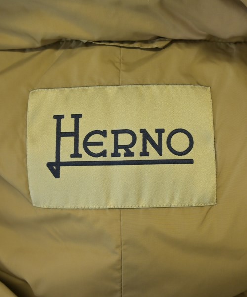 HERNO（ヘルノ）ダウンジャケット/ダウンベスト ベージュ サイズ:42(M位) レディース/2200704241138
