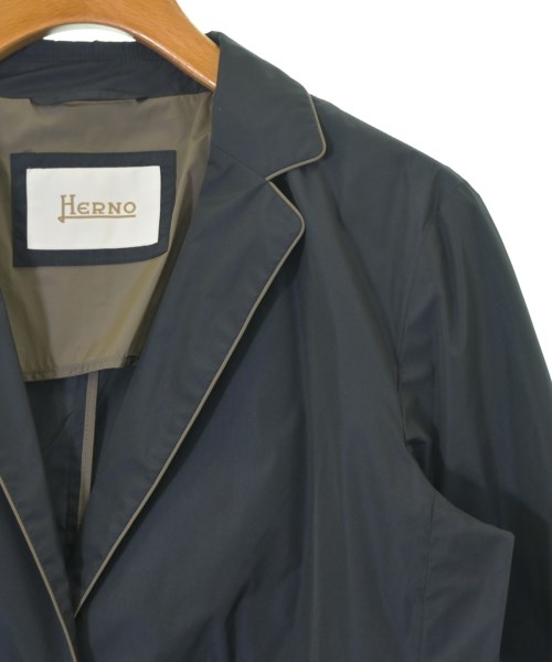 HERNO（ヘルノ）テーラードジャケット 黒 サイズ:44(L位) レディース/2200706284034