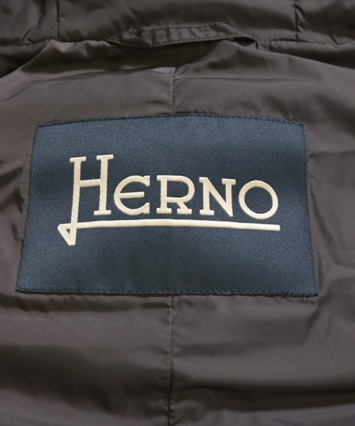 HERNO（ヘルノ）ダウンジャケット/ダウンベスト 茶 サイズ:46(M位) メンズ/2200665658020