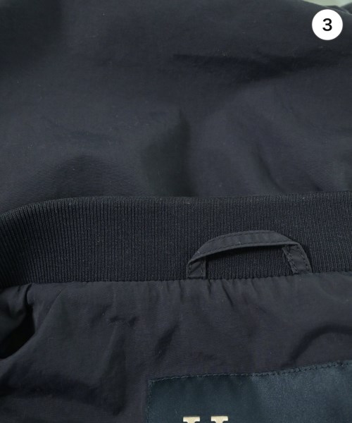 HERNO（ヘルノ）ミリタリーブルゾン 紺 サイズ:50(XL位) メンズ/2200671925024