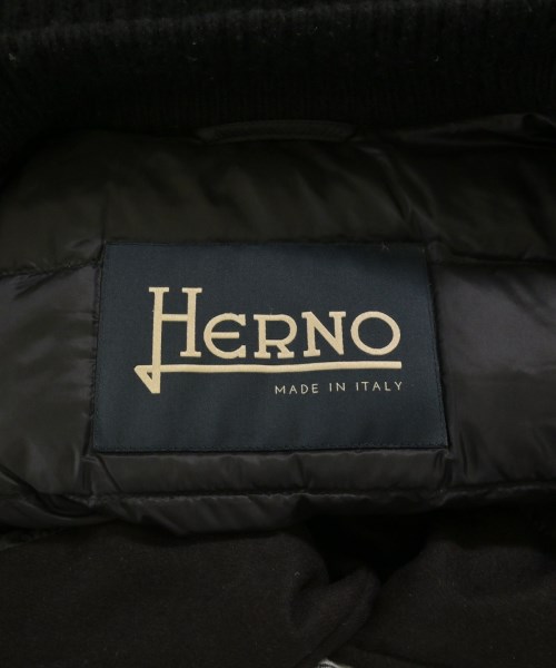 HERNO（ヘルノ）ダウンジャケット/ダウンベスト 黒 サイズ:48(L位) メンズ/2200729725019
