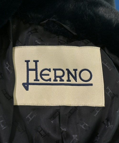 HERNO（ヘルノ）チェスターコート 黒 サイズ:38(M位) レディース/2200724900046
