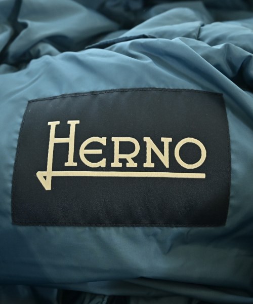 HERNO（ヘルノ）ダウンジャケット/ダウンベスト 青 サイズ:46(M位) メンズ/2200725323028