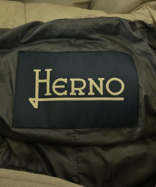 HERNO（ヘルノ）ダウンコート ベージュ サイズ:48(L位) メンズ/2200721599014