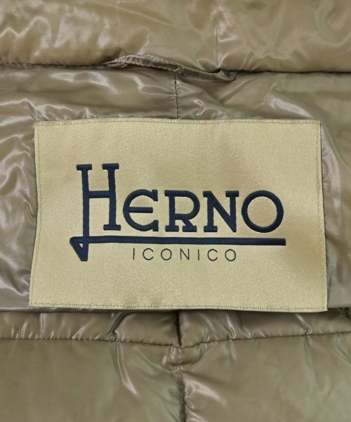 HERNO（ヘルノ）ダウンジャケット/ダウンベスト ベージュ サイズ:44(S位) メンズ/2200722618059