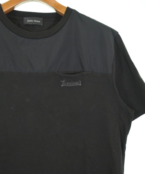 HERNO（ヘルノ）Tシャツ・カットソー 黒 サイズ:52(XXL位) メンズ/2200726551048