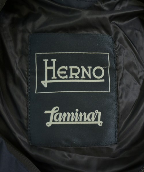 HERNO（ヘルノ）ダウンコート 紺 サイズ:44(S位) メンズ/2200683247091
