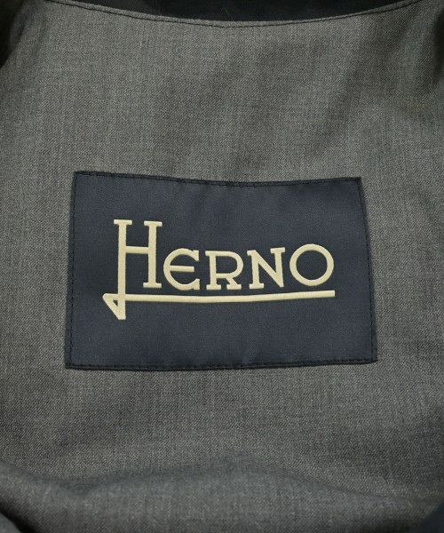 HERNO（ヘルノ）ステンカラーコート 紺 サイズ:44(S位) メンズ/2200683138047