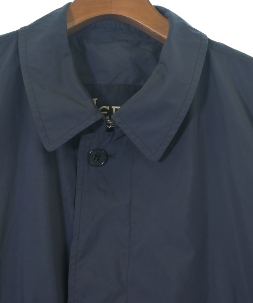 HERNO（ヘルノ）ステンカラーコート 紺 サイズ:54(XXL位) メンズ/2200688991074