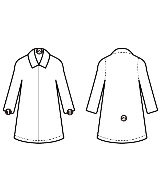 HERNO（ヘルノ）ステンカラーコート 紺 サイズ:54(XXL位) メンズ/2200688991074
