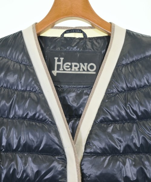 HERNO（ヘルノ）ダウンジャケット/ダウンベスト 紺 サイズ:42(M位) レディース/2200689648014
