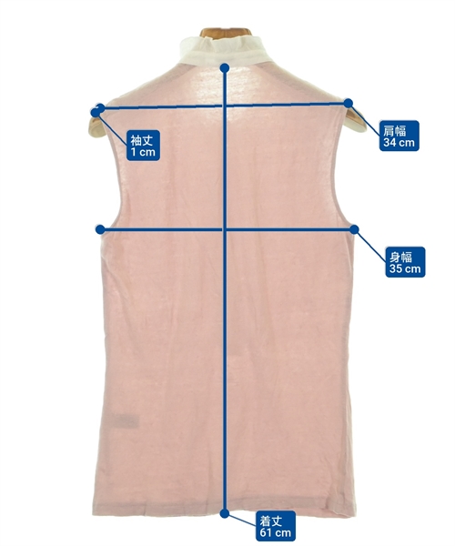 AGNONA（アニオナ）Tシャツ・カットソー ピンク サイズ:42(M位) レディース/2200613245036