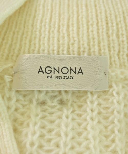 AGNONA（アニオナ）ニット・セーター 白 サイズ:S レディース/2200669667158