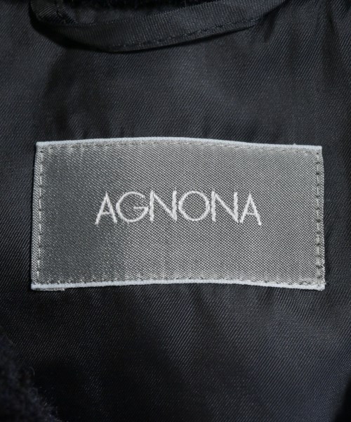 AGNONA（アニオナ）ステンカラーコート 紺 サイズ:-(XXL位) メンズ/2200658091018