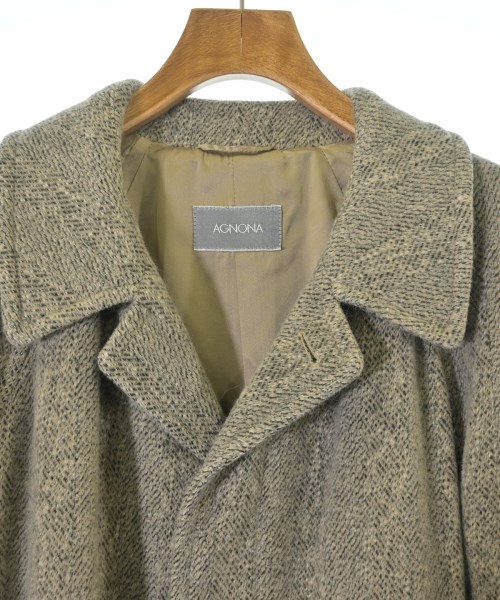 AGNONA（アニオナ）チェスターコート ベージュ サイズ:40(M位) メンズ/2200658091025