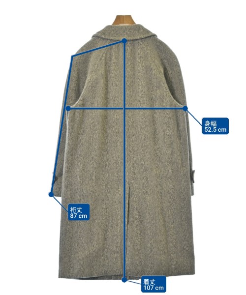 AGNONA（アニオナ）チェスターコート ベージュ サイズ:40(M位) メンズ/2200658091025