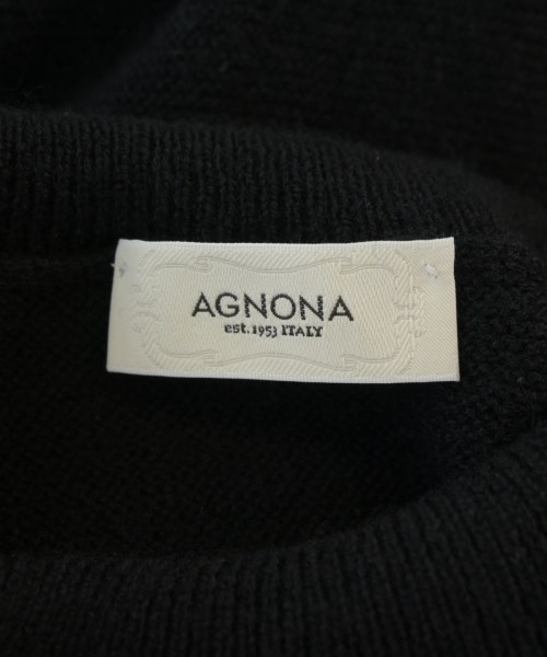 AGNONA（アニオナ）ワンピース 黒 サイズ:XS レディース/2200708782781