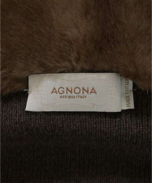 AGNONA（アニオナ）カーディガン 茶 サイズ:S レディース/2200705489027
