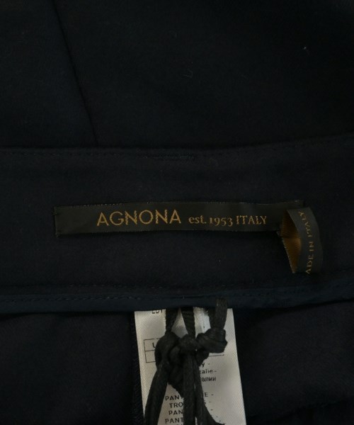 AGNONA（アニオナ）スラックス 紺 サイズ:42(M位) レディース/2200728664036