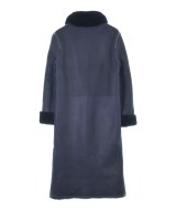 YVES SALOMON（イヴサロモン）ムートンコート 紺 サイズ:32(XXS位) レディース/2200643322011