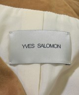 YVES SALOMON（イヴサロモン）ライダース 茶 サイズ:34(XXS位) レディース/2200608976204