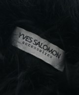 YVES SALOMON（イヴサロモン）ストール 黒 サイズ:- レディース/2200616490174