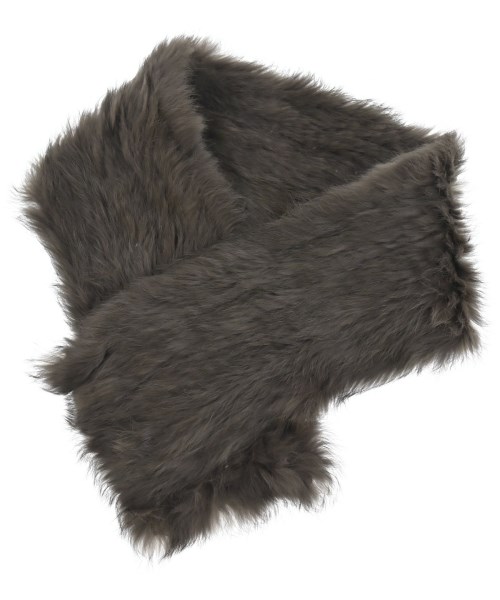 YVES SALOMON(イヴサロモン)マフラー 茶 サイズ:-/2200655042112