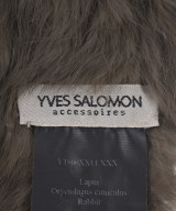 YVES SALOMON（イヴサロモン）マフラー 茶 サイズ:- レディース/2200655042112