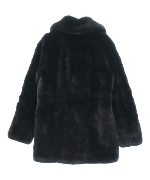 YVES SALOMON（イヴサロモン）コート 紺 サイズ:36(XS位) レディース/2200656439027