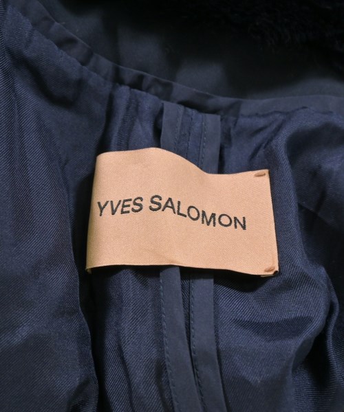 YVES SALOMON（イヴサロモン）コート 紺 サイズ:36(XS位) レディース/2200656439027