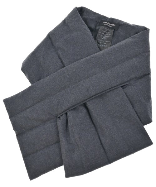 YVES SALOMON(イヴサロモン)マフラー グレー サイズ:-/2200645465259