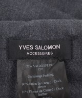 YVES SALOMON（イヴサロモン）マフラー グレー サイズ:- レディース/2200645465259