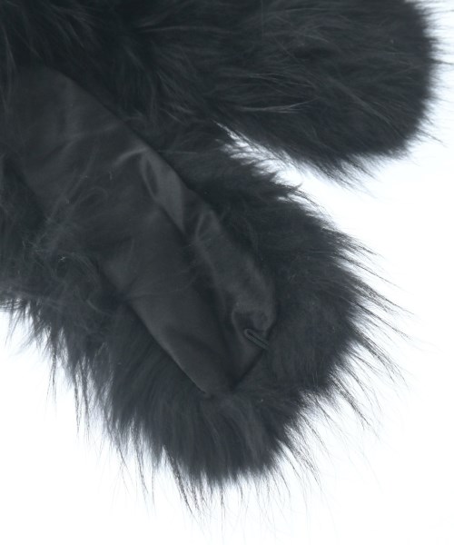 YVES SALOMON（イヴサロモン）マフラー 黒 サイズ:- レディース/2200660265094