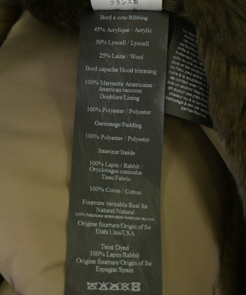 YVES SALOMON（イヴサロモン）モッズコート ベージュ サイズ:50(XL位) メンズ/2200665322082