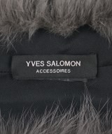YVES SALOMON（イヴサロモン）マフラー グレー サイズ:- レディース/2200668847049