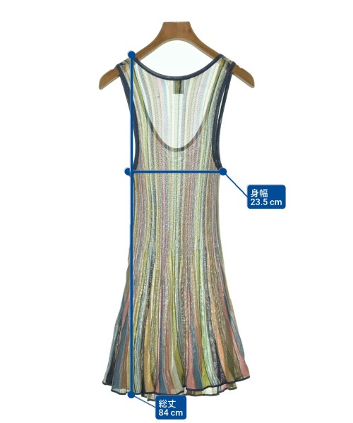 M MISSONI（エムミッソーニ）ワンピース 青 サイズ:40(M位) レディース/2200698395039