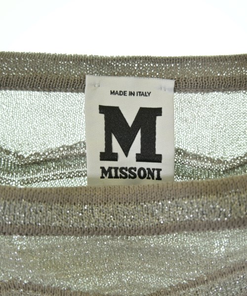 M MISSONI（エムミッソーニ）ニット・セーター グレー サイズ:F レディース/2200710004017